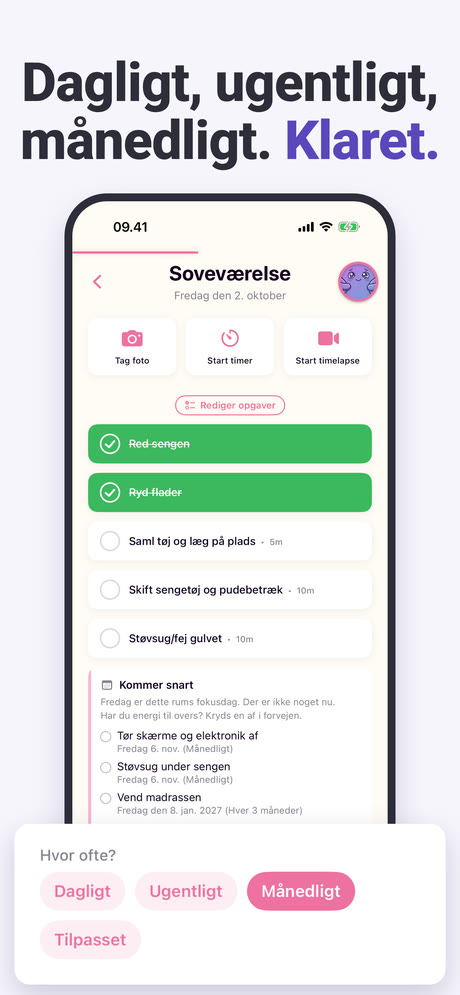 Skærmbillede 3 af ADHD Cleaning Planner