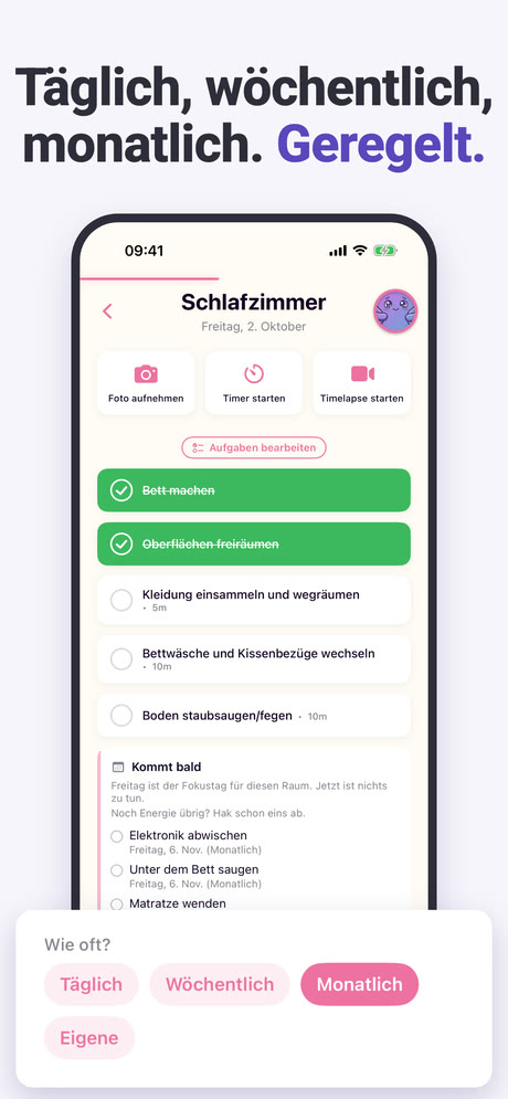 Screenshot 3 von ADHD Cleaning Planner