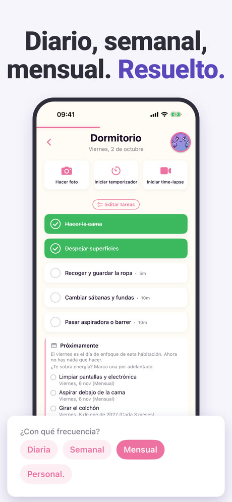 Captura de pantalla 3 de ADHD Cleaning Planner