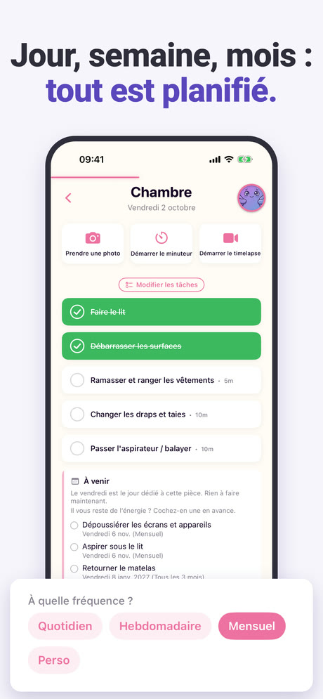 Capture d'écran 3 de ADHD Cleaning Planner