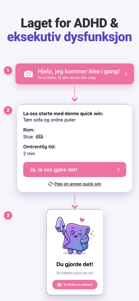 Skjermbilde 10 av ADHD Cleaning Planner