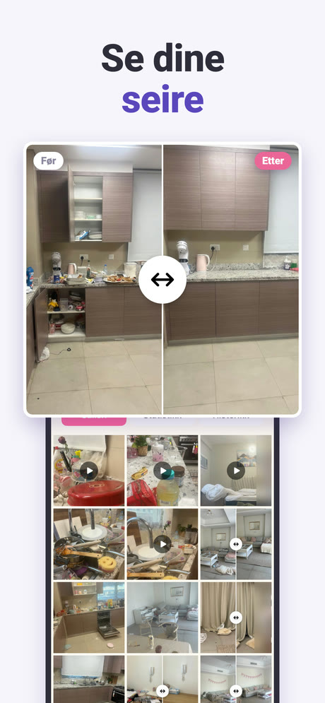 Skjermbilde 5 av ADHD Cleaning Planner