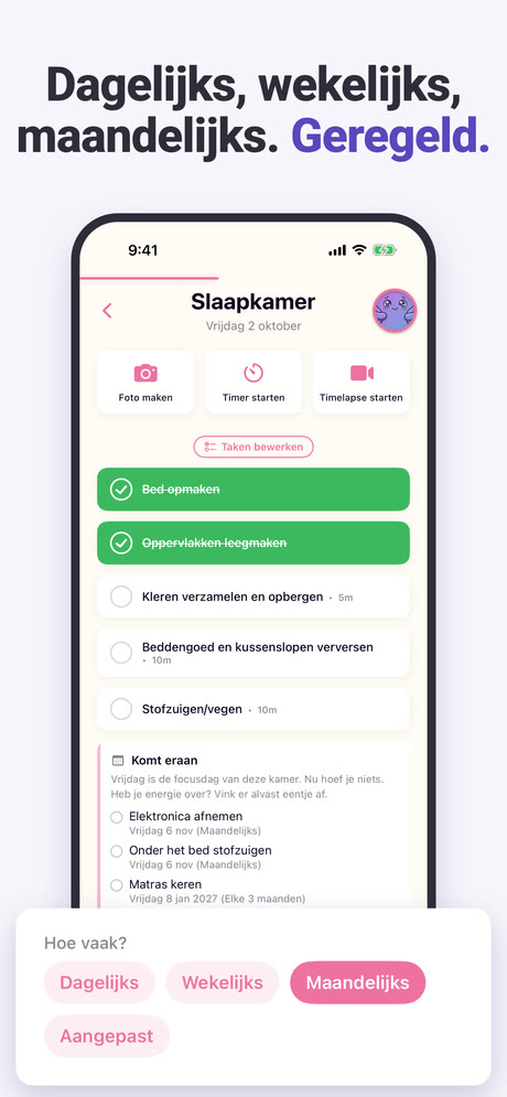 Schermafbeelding 3 van ADHD Cleaning Planner