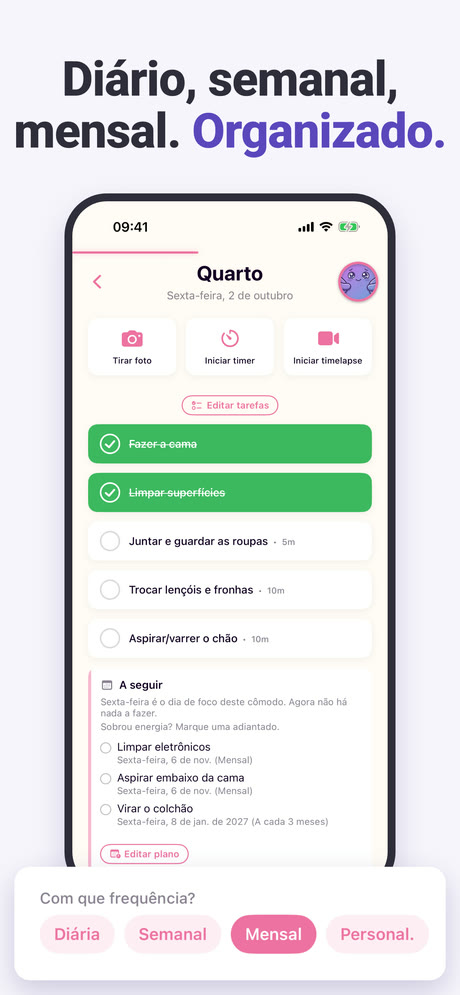 Captura de tela 3 do ADHD Cleaning Planner