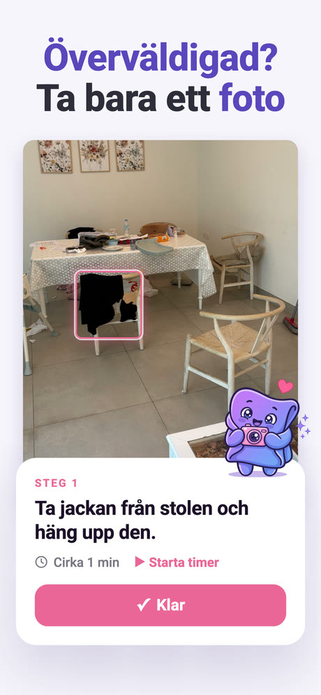 Skärmbild 2 av ADHD Cleaning Planner