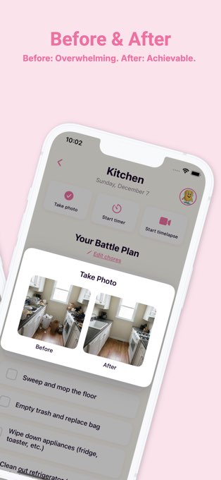 ADHD Cleaning Planner screenshot 2
