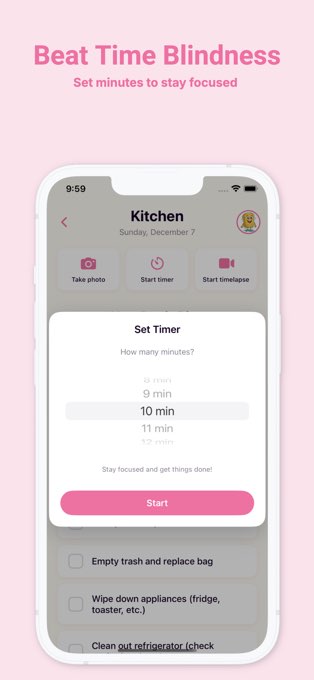 ADHD Cleaning Planner screenshot 4