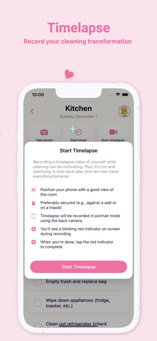 ADHD Cleaning Planner screenshot 5